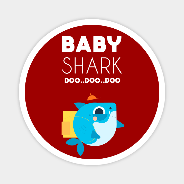 Baby shark Magnet by Saytee1